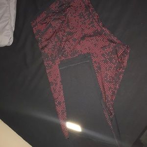 Old Navy Red Leggings
